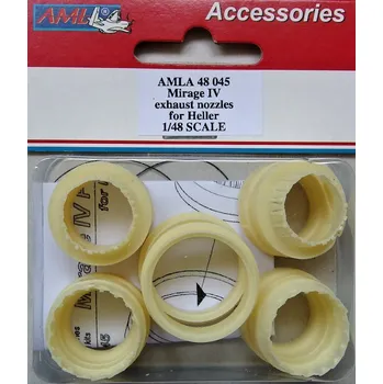 Plastikový model AML 1/48 Mirage IV exhausts nozzles (HELL)