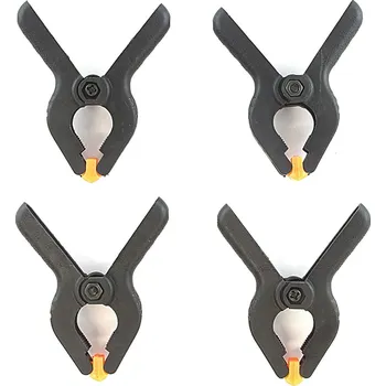 Nářadí pro automobil Sada 4 plastových pružinových svorek, délka 100mm