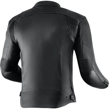 Moto bunda Rebelhorn RUNNER III černá kožená bunda na motorku L