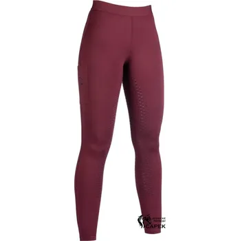 Jezdecké kalhoty Zimní legíny HKM -BELLA- - Černá - 40/42