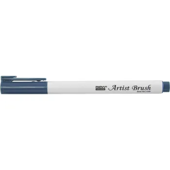 Marvy Umělecké fixy se štětcovým hrotem Artist Brush – 17 Steel Blue