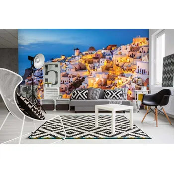 Fototapeta Malvis ® Tapeta Santorini Vel. (šířka x výška): 144 x 105 cm