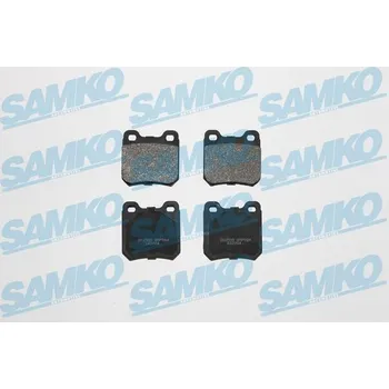 Brzdová destička Sada brzdových destiček, kotoučová brzda SAMKO 5SP584