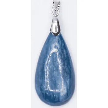 Milujeme Kameny Kyanit (Disten) - tromlovaný kámen - přívěsek KT12 237786