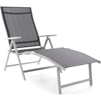 Zahradní lehátko ZATE HONEY-AL Lehátko Černé