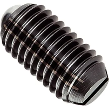 Šroub Pojistná tlačítka BN 13364 s kuličkou a drážkou - zesílená pružina M20 BN 13364