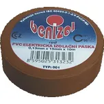 Páska izolační 15/10 hnědá