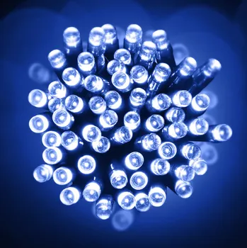 Vánoční dekorace Vánoční osvětelní 210 LED - 21 metr, 5 barev Barva: modrá