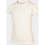 4F HJZ22-JTSD002 OFF WHITE Dětské tričko EU 158
