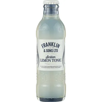 Limonáda Franklin & Sons Silician Lemon Tonic sklo 200 ml