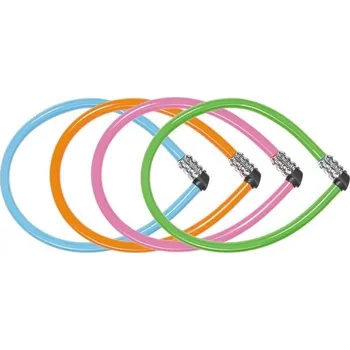 Zámek na kolo ABUS 3406C/55 kódový (mix barev) lankový zámek na kolo (náhrada za 1100/55)