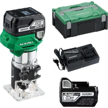 Frézka HiKoKi M1808DAWPZ Aku horní frézka 18V (M1808DAWPZ Aku horní frézka 18V Brushless 5,0Ah x2 UC18YFSL HSC 3)