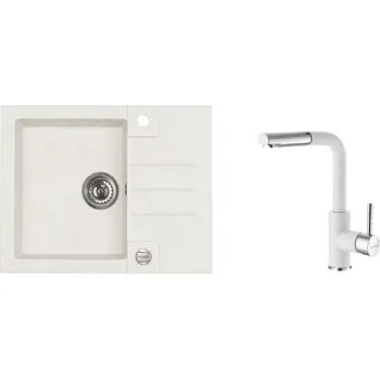 Kuchyňský dřez ALVEUS CZ SET ALVEUS ROCK 30/11 + BATERIE SIROS 11