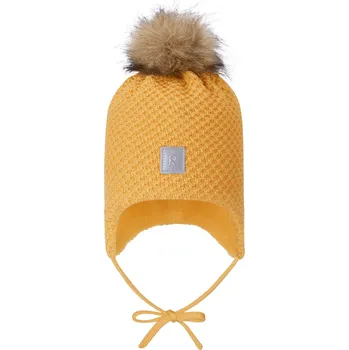 Čepice Dětská zimní čepice Reima Murmeli - Amber yellow velikost 46 cm