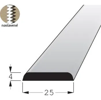 Stropní lišta Krycí lišta - K 2504 DB /240 nast.