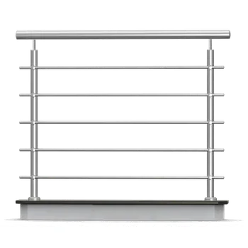 Zábradlí HK Zábradlí Nerezové rovné zábradlí 1000x1000 KNRH5/1-2