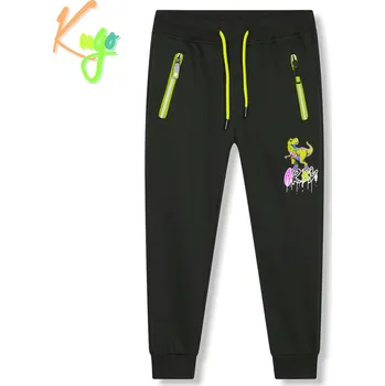 Chlapecké tepláky - KUGO JK9551, černá Barva: Černá, Velikost: 104