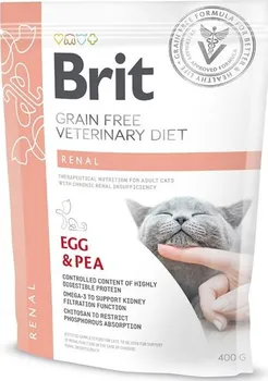 Krmivo pro kočku Brit Veterinary Diets Renal Adult Egg & Pea