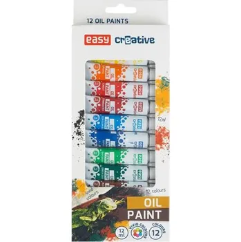 Olejová barva Barvy olejové EASY Creative 12ks 12ml