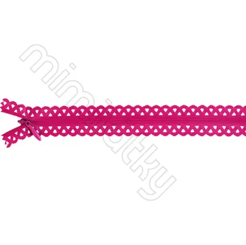 Karnevalový doplněk Zip nedělitelný PRYM LOVE 40cm fuchsiový