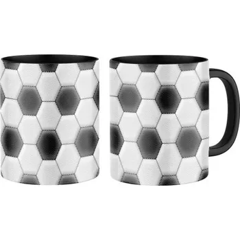 Keramický hrnek s potiskem Fotbalový míč - celopotisk