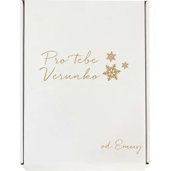 Dárkové balení Pro Tebe s vlastním jménem Text: Text z obrázku, Velikost krabičky: A4