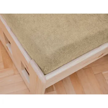 Prostěradlo Prostěradlo froté Comfort 90x200 cm béžové