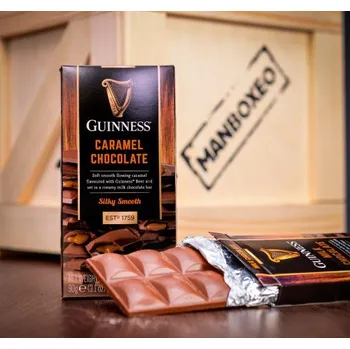 Čokoláda Mléčná čokoláda Guinness s karamelem 90 g