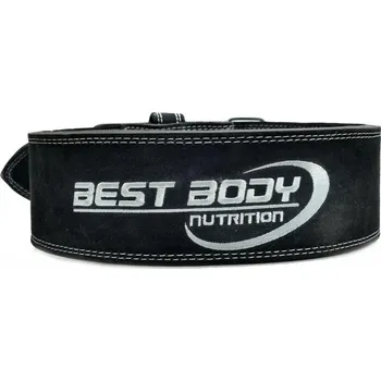 Opasek na cvičení Best Body nutrition Opasek powerlifting černý - velikost M