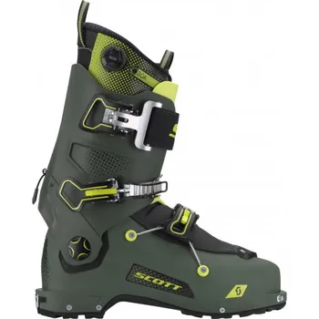 Skialpinistické vybavení SCOTT Freeguide Carbon Military Green/Yellow - vel. MP 26.0 / 40.0