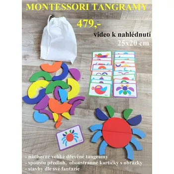 RC model auta MONTESSORI TANGRAMY - AKCE !!!