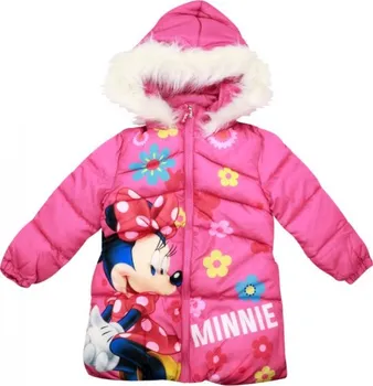 Setino Prošívaný dívčí zimní kabát Minnie Mouse 122