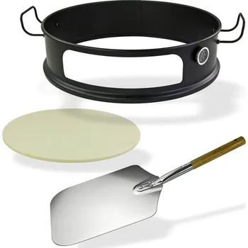 Příslušenství pro gril DEMA Pizza nástavec pro kulatý gril pro přípravu pizzy 57 cm