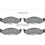 Sada brzdových destiček, kotoučová brzda TEXTAR 2182202