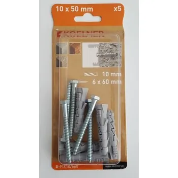 Hmoždinka BL-hmoždinka 12x60+vrut 6HR 8.0x60 á3ks