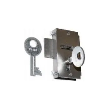 Nábytkové kování Zámek schránkový mini 256