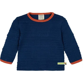 Dětské úpletové triko s dlouhým rukávem Ultramarin loud + proud Velikost: 110/116