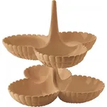Sada misek na snack TIFFANY 2 ks, terracota - GUZZINI (TIFFANY akrylové misky na snack 2 ks, terracota - GUZZINI)