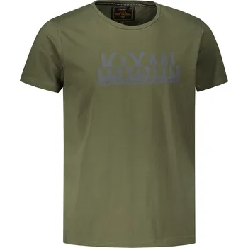 Pánské tričko Pánské triko KIXMI ORLANDO ZELENÁ XL