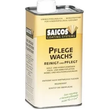 Olej na dřevo Saicos Vosk na údržbu (PFLEGE WACHS) 8111 bílá transparentní 1L