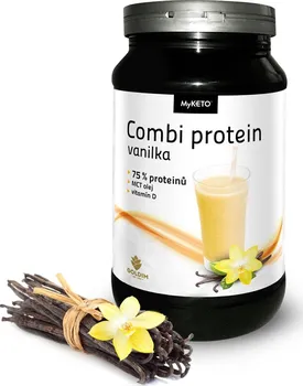 Proteinový nápoj MyKETO MAXI Combi protein 600 g vanilka