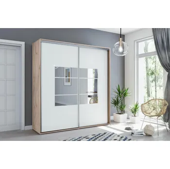 Šatní skříň Šatní skříň A2 (rozdílné barvy), výška 245 cm, šířka 100 cm