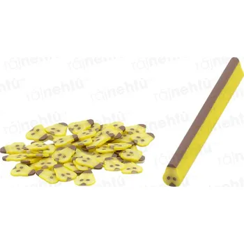 FIMO zdobení - tyčinka, motiv ovoce - hruška