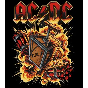 Nášivka nášivka na záda, zádovka AC/DC - T.N.T.