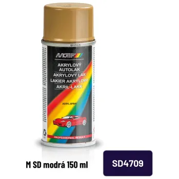 Barva ve spreji ŠKODA sprej 4709 modrá virtuální – 150 ml