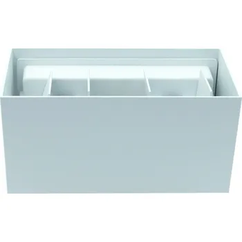 Venkovní osvětlení Svítidlo fasádní venkovní nástěnné KIRA DUO 12W bílé /IP54/ (zdroj světla 4x 3W XBD LED CREE (4000K denní bílá))