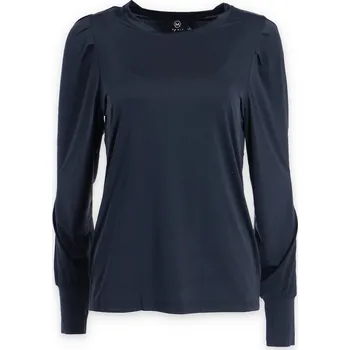 Dámská halenka Halenka stojáček MOOIJ PL1001 Itálie barva: černá, velikost: S