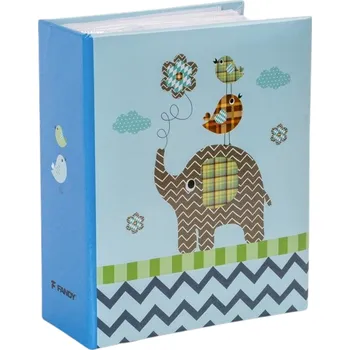 Fotoalbum Fotoalbum 9 x 13 cm - 100 fotek - ZigZag 1 - modrá - 230621 1