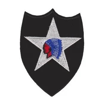 Nášivka NAVYS Nášivka Indián 2nd. Infantry Division malá barevná E-8