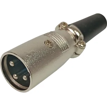 Elektrický konektor Konektor XLR - 3 piny kabelový sameček